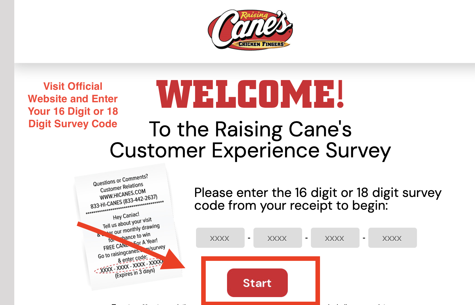 What is the RaisingCanes.com/survey 